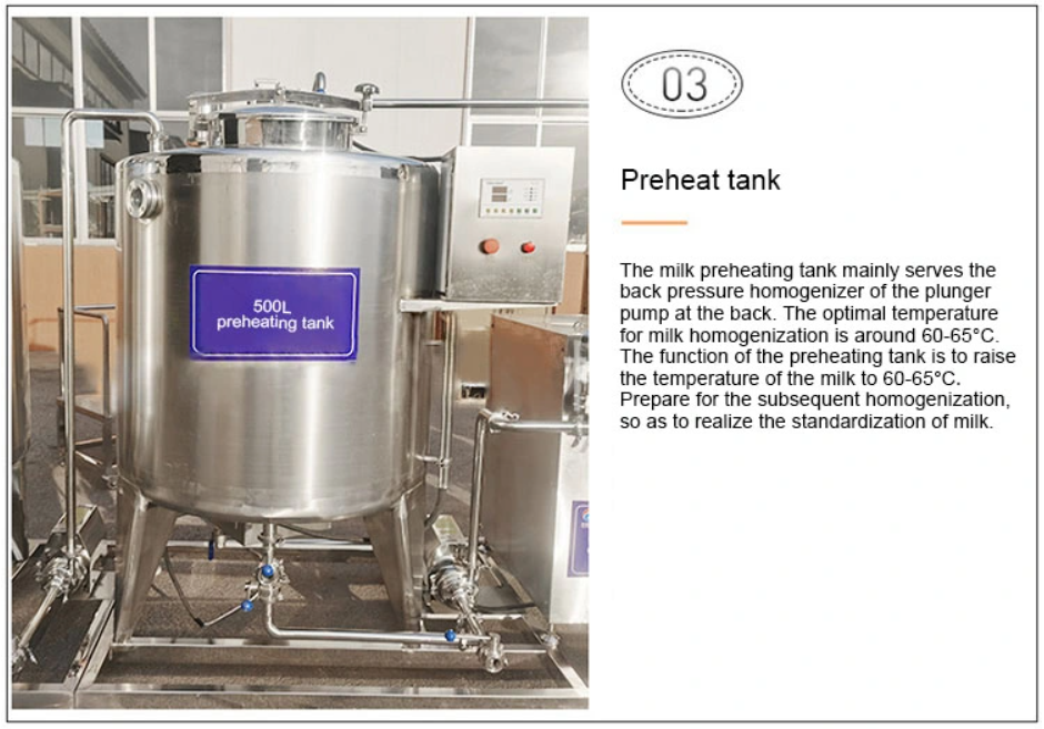 Preheat-tank