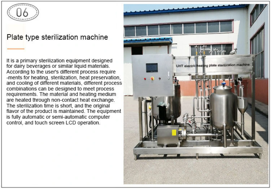 Plate type sterilization Machine