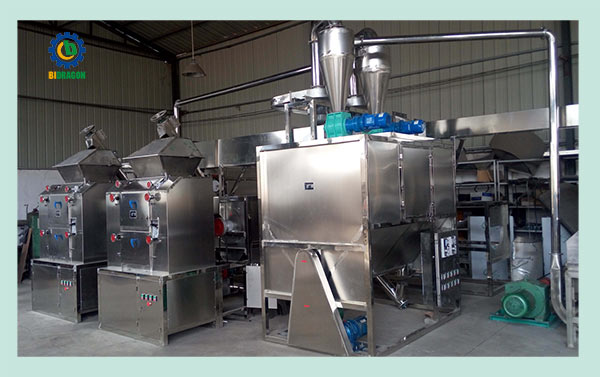 Automatic Chilli Powder Making Machine 200kg/h