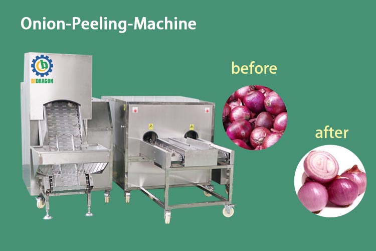 Onion Peeling Machine