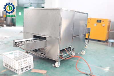 Onion Topping, tailling and peeling machine