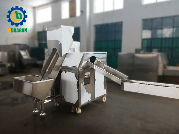 Onion Peeling Machine with Root Cutting and Removing