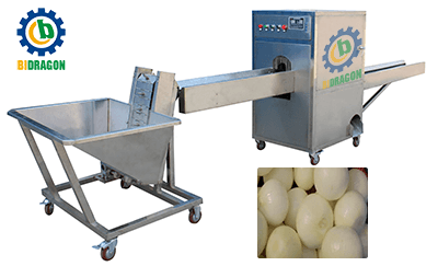 Analog Hand Onion Cutting Peeling Machine