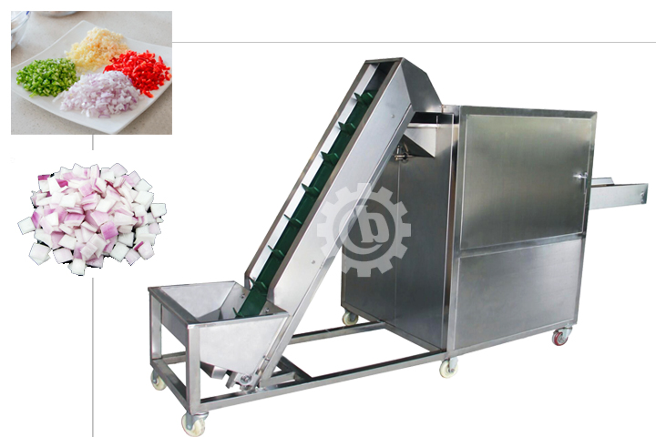 automatic onion slicer machine