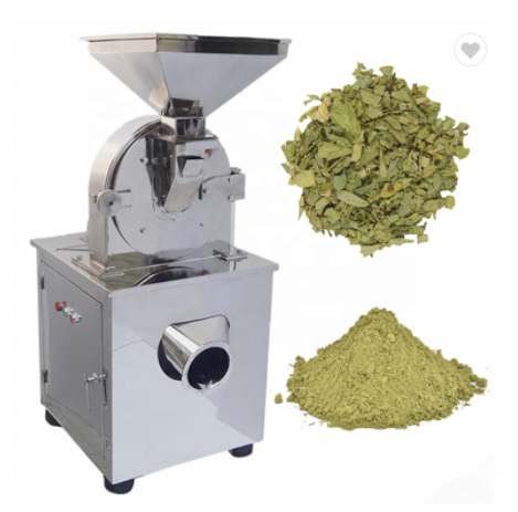 Automatic cassava leaves powder grinding milling machine auto dry lemongrass grinder mill pulverizer equipment price for sale