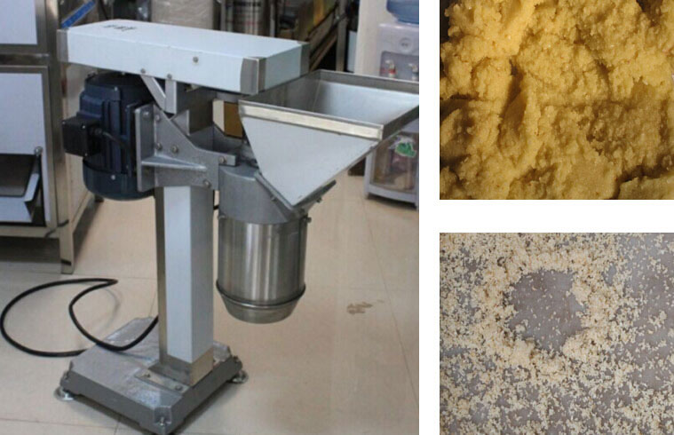 Automatic Ginger Powder Garlic Paste Grinder Garlic Onion Ginger Grinding Machine