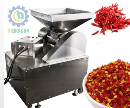 Chili Pepper Flakes Pieces Making Machine Pepper Crusher