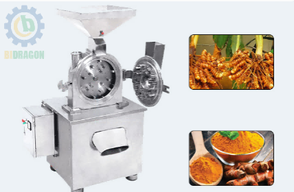 Multifunctional Chemical Turmeric Powder Grinding Machine Turmeric Powder Pulverizer