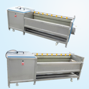 Fully Automatic Ginger Washing Machine Sweet Potato Cleaner And Peeler Machine Brush Roller Cleaning Machine Cheapest Price