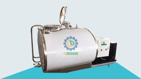 Stainless steel milk storage tank milk cooling tank