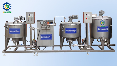 Commercial Pasteurized Milk Processing Line Pouch Milk Production Line