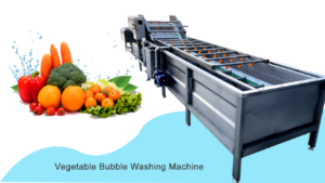 Automatic fruit and vegetable washing machine auto fruits vegetables herbs bubble cleaning line machines cheap price for sale