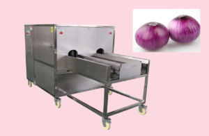500-700KG/H Stainless Steel Full Automatic Onion Peeling Machine
