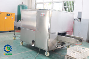 Full Automatic Machine 2 Belt Onion Peeling Onion Processing Line