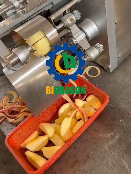 Professional Apple Peeler Corer Slicer Commercial Electric Pear Peeling Coring Slicing Machine