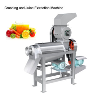 Large hopper apple pineapple pear carrot juice extractor machine with fruit crushing apple juice extracting machinesSprial