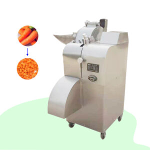Industrial Vegetable Cutting Machine Vegetables Fruit Ginger Potato Carrot Dicing Slicing Cube Cutting Machine