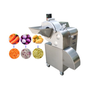 Automatic Root vegetable fruit cutting dicer machine ginger potato slicer cutter machineHot Sale Potato Cube Cutter With