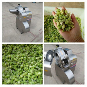 Industrial Vegetable Cutting Machine Vegetables Fruit Ginger Potato Carrot Dicing Slicing Cube Cutting Machine