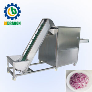 Automatic Carrot Dicer Onion Dicing Slicing Fruit Vegetable Cube Cutting Machine