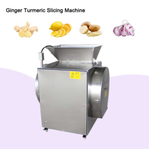 300kg To 1000 Per Hour Turmeric Chips Cutting Machine / Turmeric Slicing Machine For Turmeric Manufacturer Deep Processing