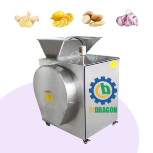 500kg Per Hour Stainless Steel Ginger Slicing Machine / Ginger And Garlic Slicing Machine For Sale