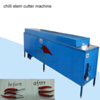 Fennel Anise Automatic Fresh Dry Pepper Tail Cutting Machine Chili Stem Cutting Removing Machine