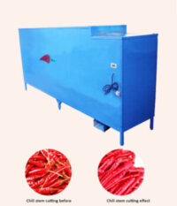 Commercial factory price chilli pepper destemming machine processing pepper stem cutting removing machine for sale