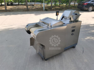 High Speed Industrial Beef Cutter Electric Chicken Slicer Fresh Meat Cutting Machine