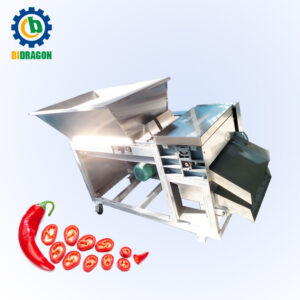 Automatic commercial chilli cutting slicing machine auto industrial fresh red chili cutter slicer equipment cheap price for sale