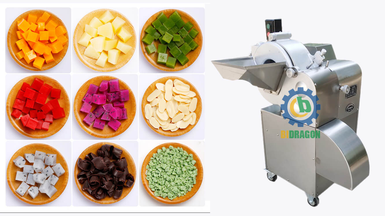 Industrial Vegetable Dicing Machine Cabbage Potatoes Dicing Machine