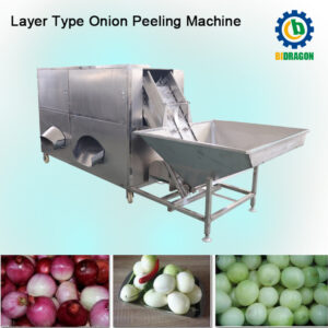 Full Automatic Onion Skin Peeler Onion Peeling and Cutting Machine