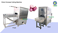 China Onion Cutting Machine Onion Dice Machine