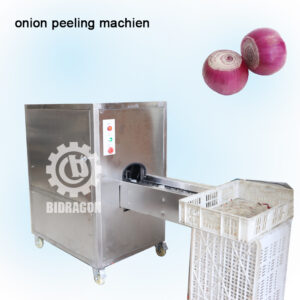 Automatic High Speed Industrial Onion Root Cutting Onion Peel Machine