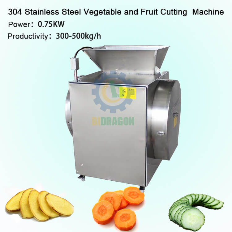 Electric radish push bar machine New taro cutting machine commercial sweet potato eggplant cutting machine