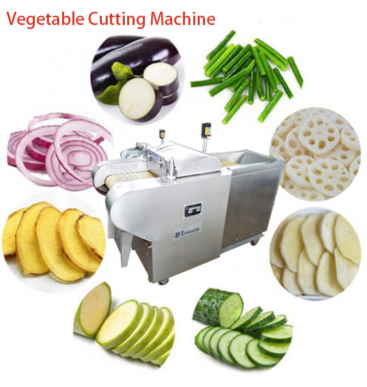 Automatic Fruit Cutting Equipment Root Vegetable Slicing Machine Taro Dicing Machine Potato Shredder Kitchen Equipment Leafy Vegetable Cutting Machine