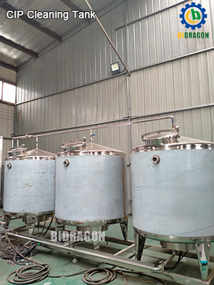 Cip Cleaning System/Cip Cleaning Tanks/Cip Cleaning Unit For Beverage Process Plant