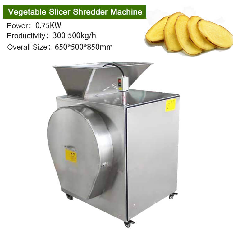 Automatic Multifunction Vegetable Cutting Slicing Shredding Dicing Machine
