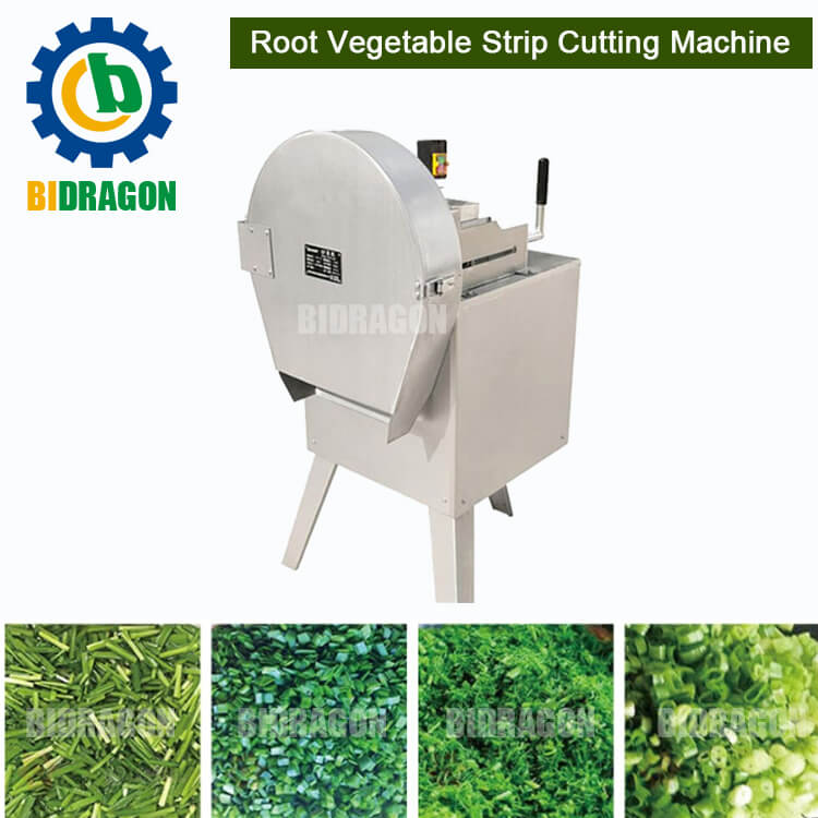 Factory Supply Fruit Potato Carrot Stripe Cutting Slicing Chopping Processing Machine / Vegetable Strip Cutting Machine