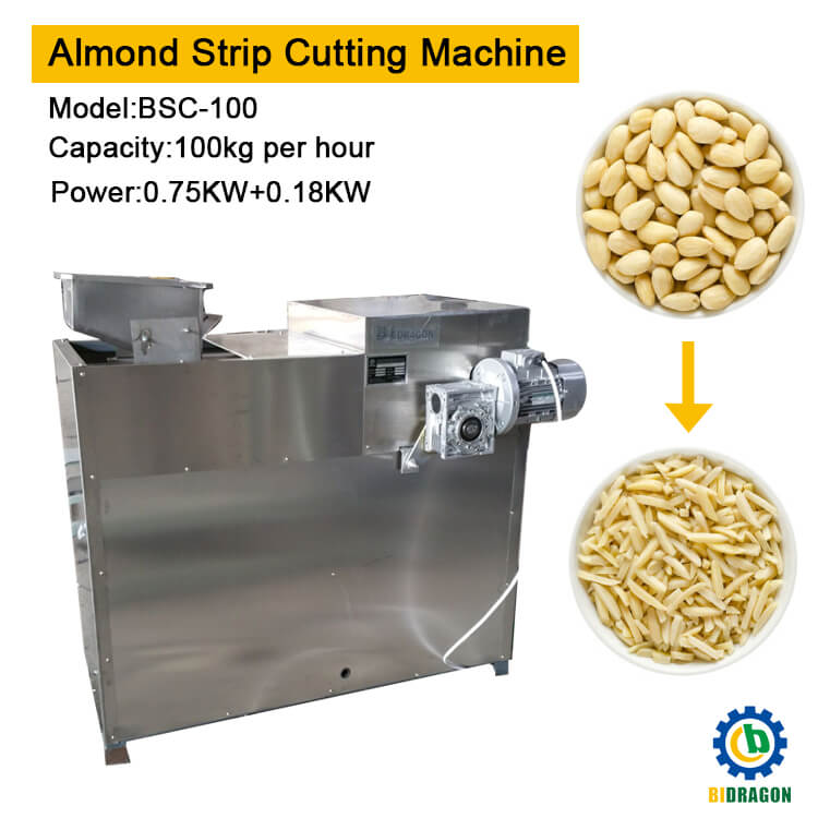 Hot-Selling Commercial High-Efficiency Dried Fruit Almond Cutting Machine