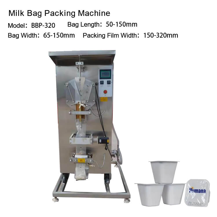 Automatic Beverage Liquid Milk Drinking Water Juice Oil Plastic Bag Sachet Packaging Sealing Filling Packing Machine