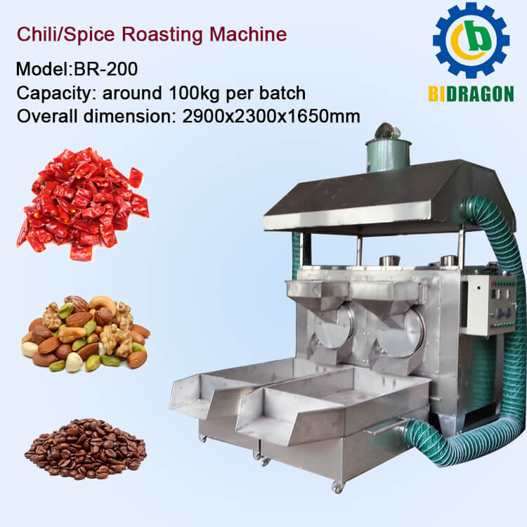 Peanut Roasting Machine Price Soya Bean Roasting Machine Peeling Machine For Roasted Peanut