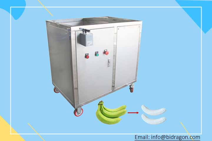 Semi-Automatic Banana Peeling Machine